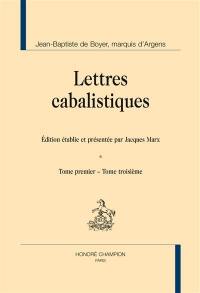 Lettres cabalistiques