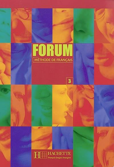 Forum, niveau 3 : méthode de français