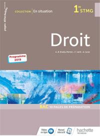 Droit 1re STMG : programme 2019