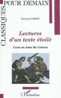 Lectures d'un texte étoilé : Corée de John McGahern