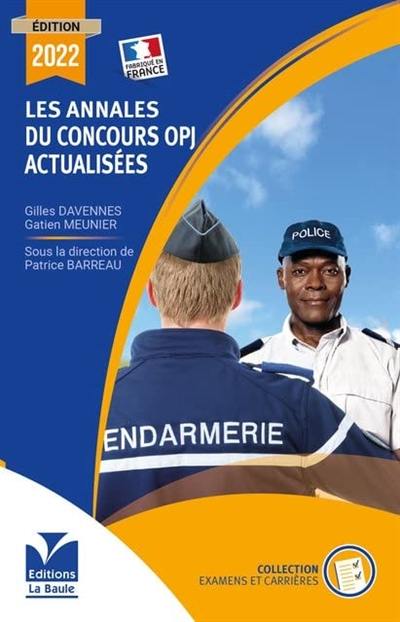 Les annales du concours OPJ actualisées