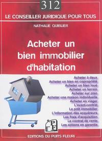 Acheter un bien immobilier d'habitation