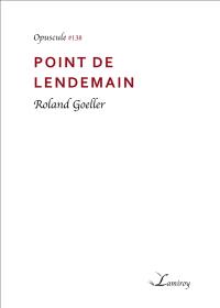 Point de lendemain