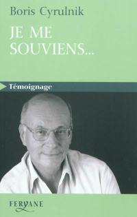 Je me souviens...