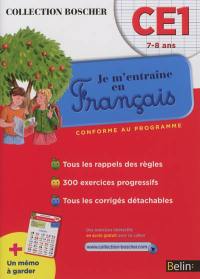 Je m'entraîne en français : CE1, 7-8 ans