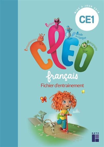 CLEO, français CE1 : fichier d'entraînement