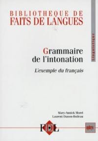 Grammaire de l'intonation : l'exemple du français