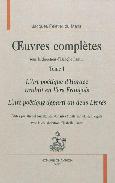 Oeuvres complètes. Vol. 1