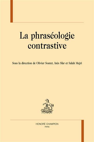 La phraséologie contrastive