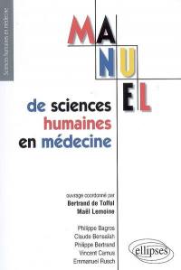 Manuel de sciences humaines en médecine