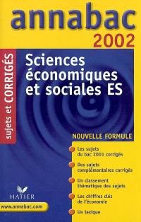 Sciences économiques et sociales