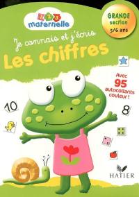 Je connais et j'écris les chiffres, grande section 5-6 ans