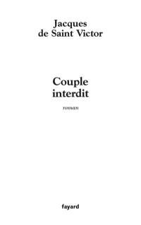 Couple interdit