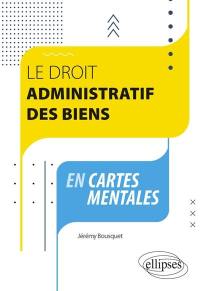 Le droit administratif des biens en cartes mentales