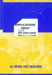 Applications droit pour BTS 2ème année