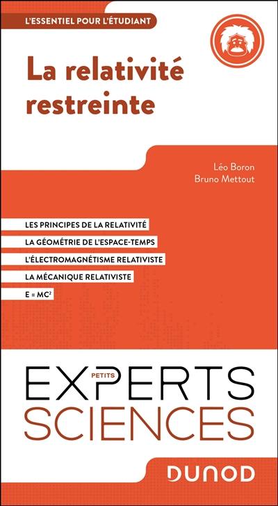 La relativité restreinte : l'essentiel pour l'étudiant