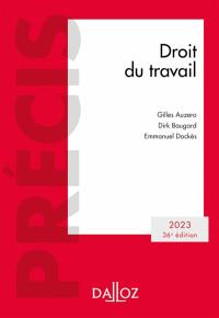 Droit du travail : 2023