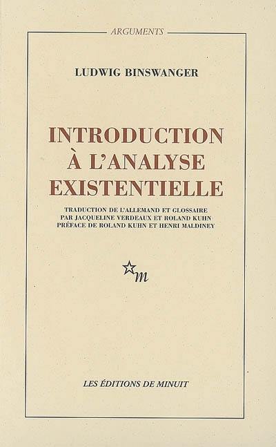 Introduction à l'analyse existentielle