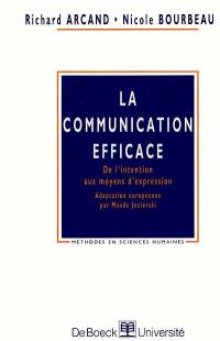 La communication efficace : de l'intention aux moyens d'expression