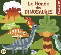 Coffret puzzle 3D : Le monde des dinosaures