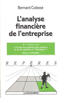 L'analyse financière de l'entreprise