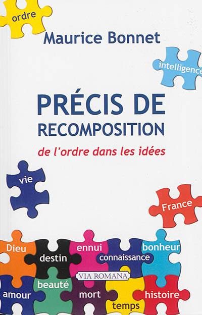 Précis de recomposition : de l'ordre dans les idées