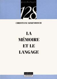 La mémoire et le langage