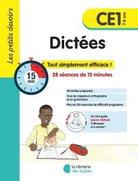 Dictées CE1, 7-8 ans : 28 séances de 15 minutes