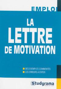 La lettre de motivation