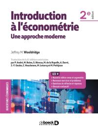 Introduction à l'économétrie : une approche moderne