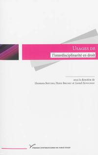 Usages de l'interdisciplinarité en droit