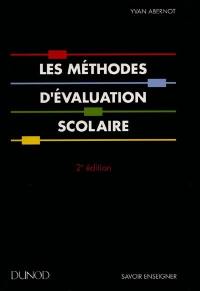 Les méthodes d'évaluation scolaire