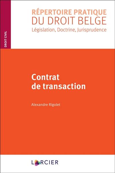 Contrat de transaction