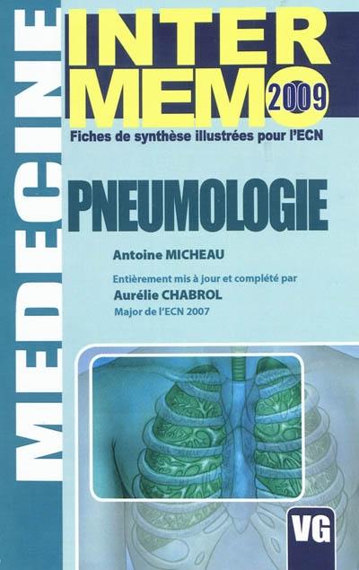 Pneumologie : fiches de synthèse illustrées pour l'ECN : 2009