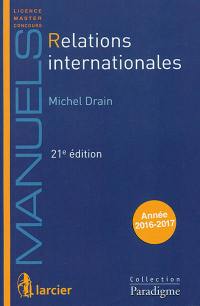 Relations internationales