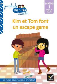 Kim et Tom font un escape game : maths 1, début de CP