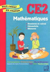 Mathématiques, CE2 : nombres et calcul, géométrie, mesures