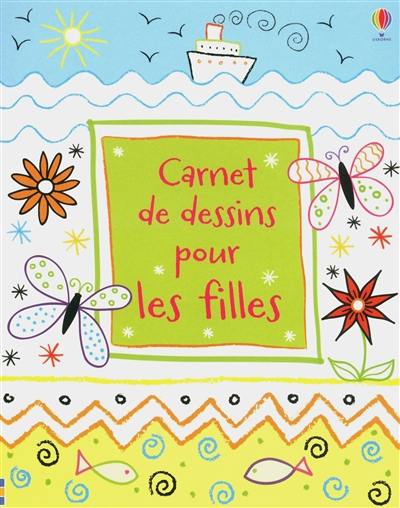 Carnet de dessins pour les filles