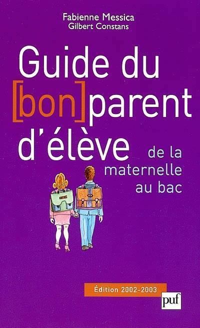 Guide du bon parent d'élève