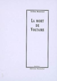 La mort de Voltaire