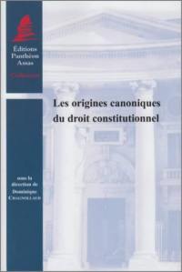 Les origines canoniques du droit constitutionnel