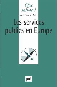 Les services publics en Europe