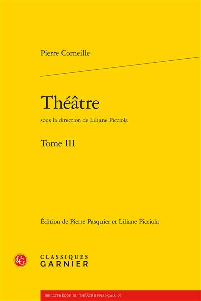 Théâtre. Vol. 3