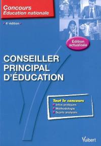 Conseiller principal d'éducation : concours de l'Education nationale