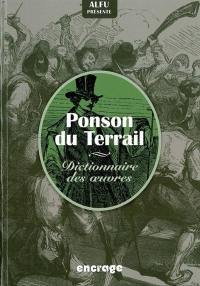 Ponson du Terrail : dictionnaire des oeuvres