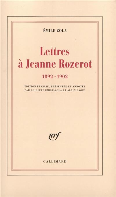 Lettres à Jeanne Rozerot : 1892-1902