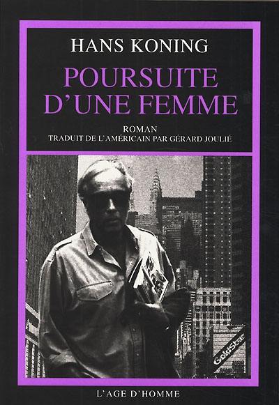 Poursuite d'une femme