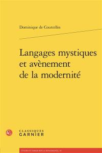 Langages mystiques et avènement de la modernité