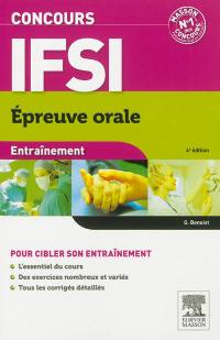 Concours IFSI : épreuve orale