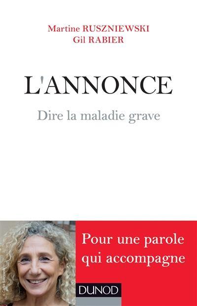 L'annonce : dire la maladie grave